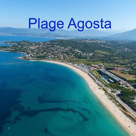 Vue Mer Panoramique Plage 50M Porticcio Corse Esterno foto