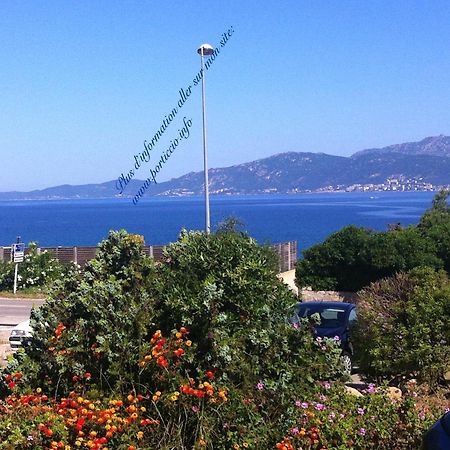 Vue Mer Panoramique Plage 50M Porticcio Corse Esterno foto