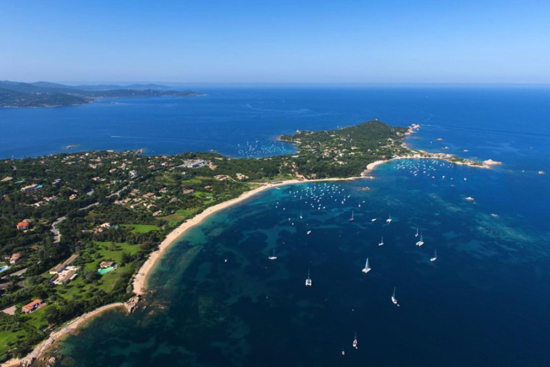 Vue Mer Panoramique Plage 50M Porticcio Corse Esterno foto