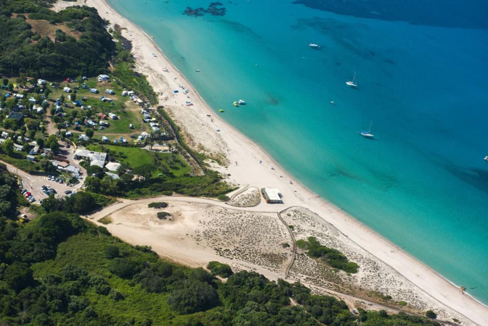 Vue Mer Panoramique Plage 50M Porticcio Corse Esterno foto