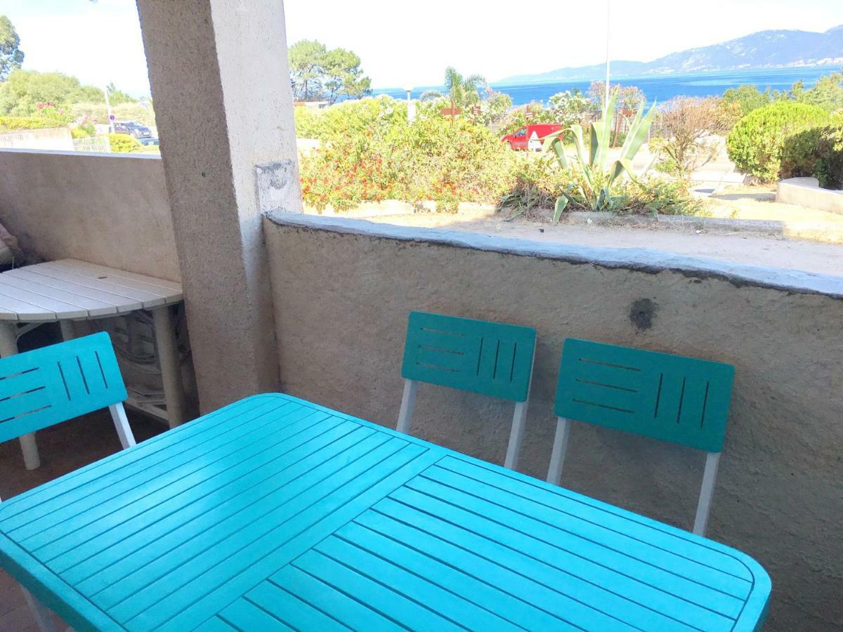 Vue Mer Panoramique Plage 50M Porticcio Corse Esterno foto