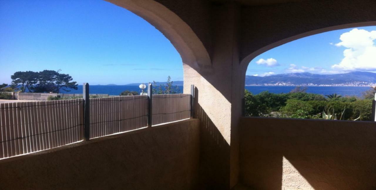 Vue Mer Panoramique Plage 50M Porticcio Corse Esterno foto
